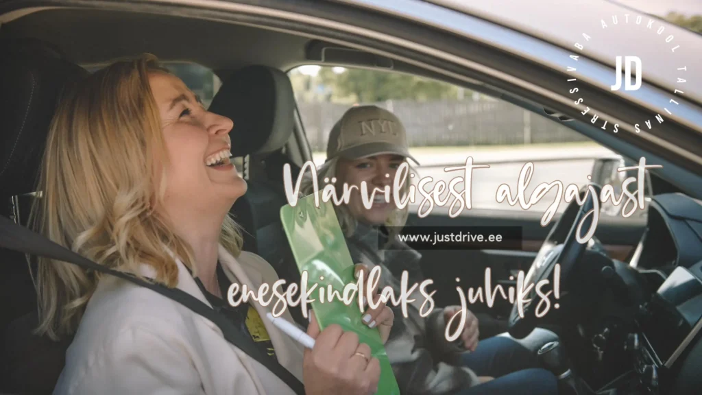 Enesekindlaks juhiks autokool just drive