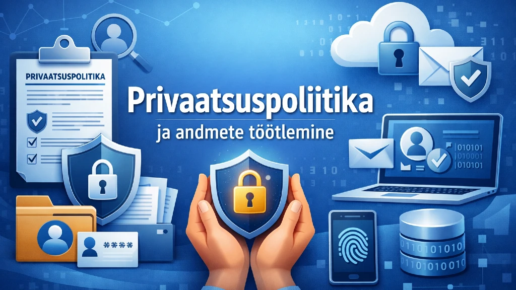 Privaatsuspoliitika ja andmete töötlemine