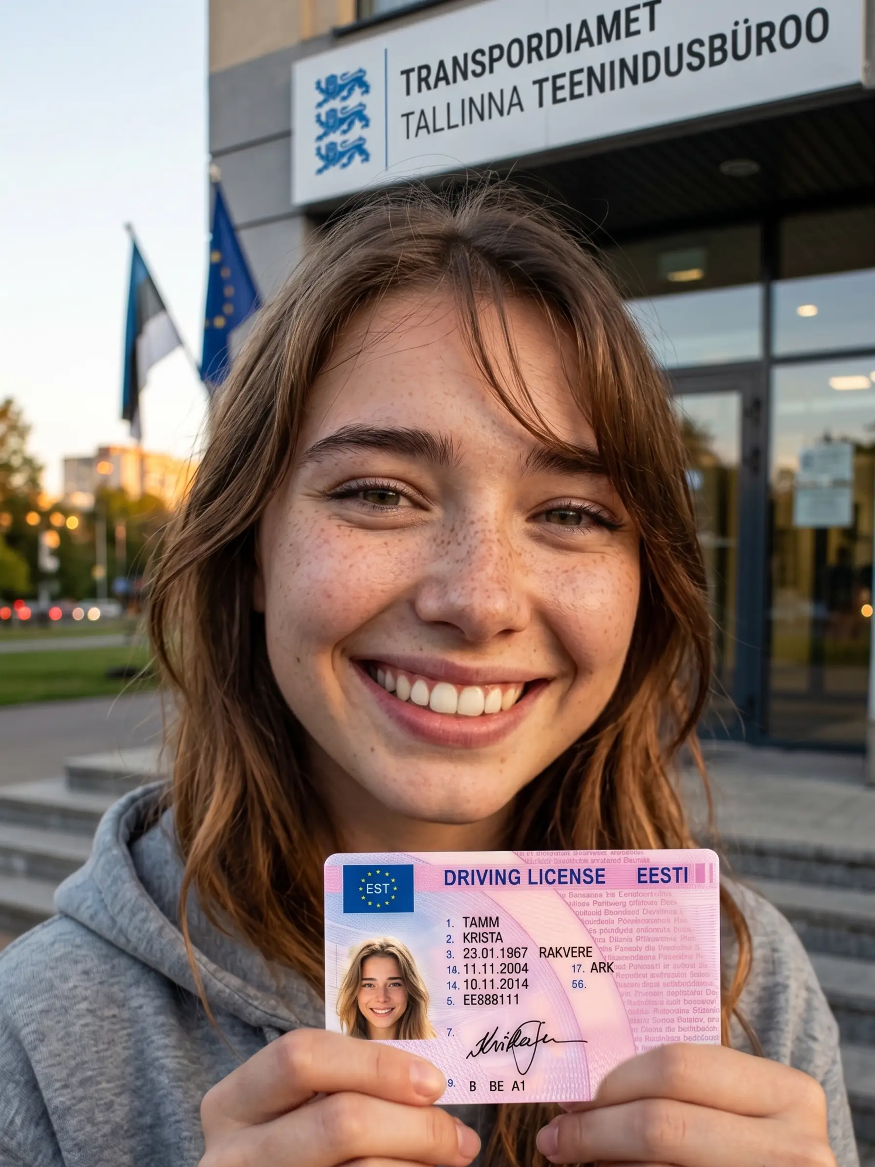 Juhiload STRESSIVABALT autokool JUST DRIVE